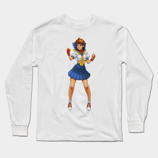 Sakura Long Sleeve T-Shirt by gregorkari